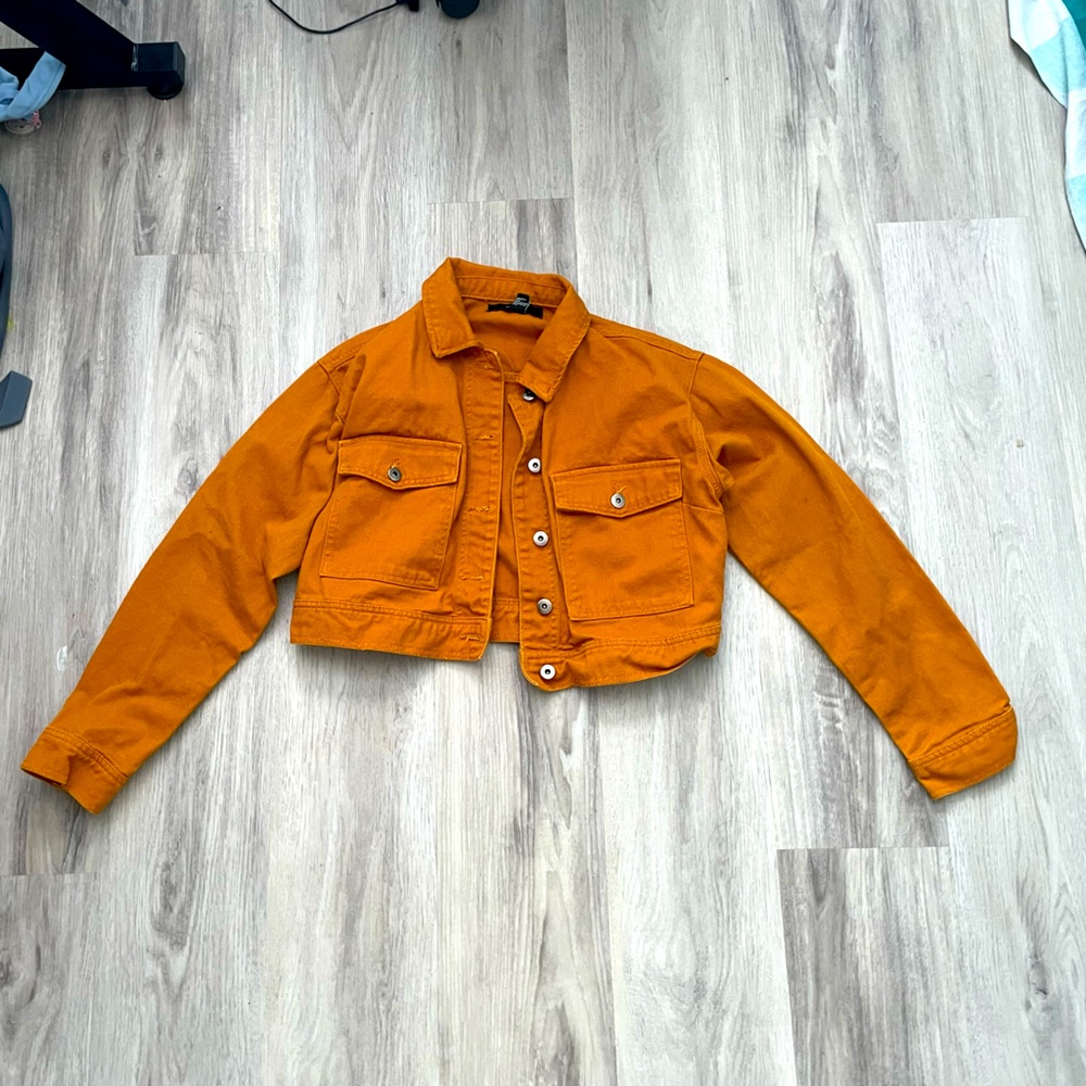 Forever 21 Cropped Ginger Jean jacket